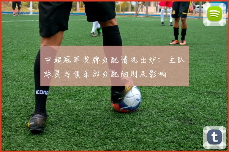 中超冠军奖牌分配情况出炉：主队球员与俱乐部分配细则及影响